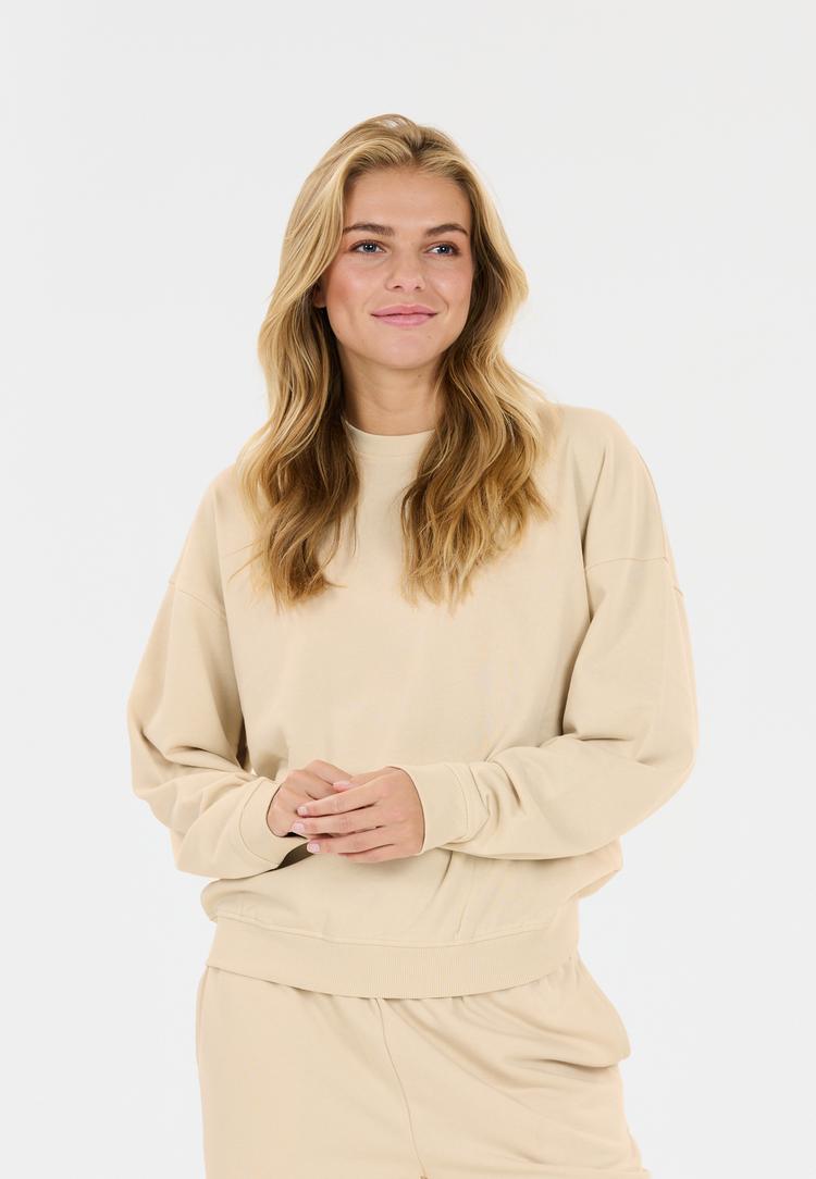 Athlecia Athlecia Crecy Sweatshirt Damen - 1106 Oatmeal - 1 | SportScheck
