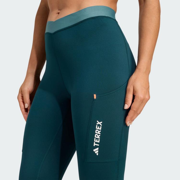 adidas adidas Terrex Xperior Angeraute Leggings Leggings Damen - Aurora Ivy - 1 | SportScheck