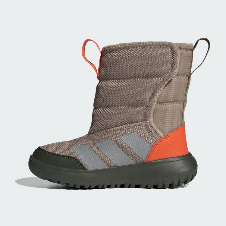 adidas adidas Winterplay Schuhe Kids Sneaker Kinder - Blanch Cargo / Matte Silver / Semi Impact Orange - 5 | SportScheck