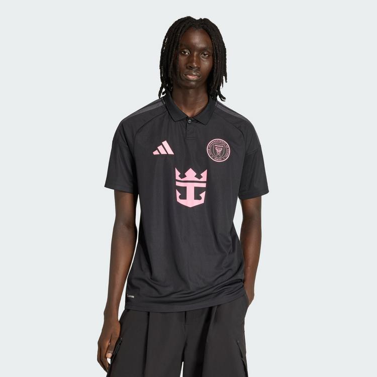 adidas adidas Inter Miami 26/27 Ausw&auml;rtstrikot Teamtrikot Herren - Black / Bliss Pink - 0 | SportScheck