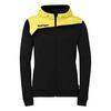 Kempa Athletics 29 Women Trainingsjacke Damen - schwarz/limonengelb