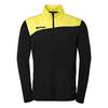 Kempa Athletics 29 Poly Trainingsjacke Kinder - schwarz/limonengelb
