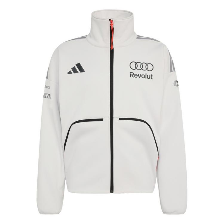 adidas adidas AUDI REVOLUT F1 TEAM Fleecejacke Herren - Chalk Pearl / Iron Metallic - 0 | SportScheck
