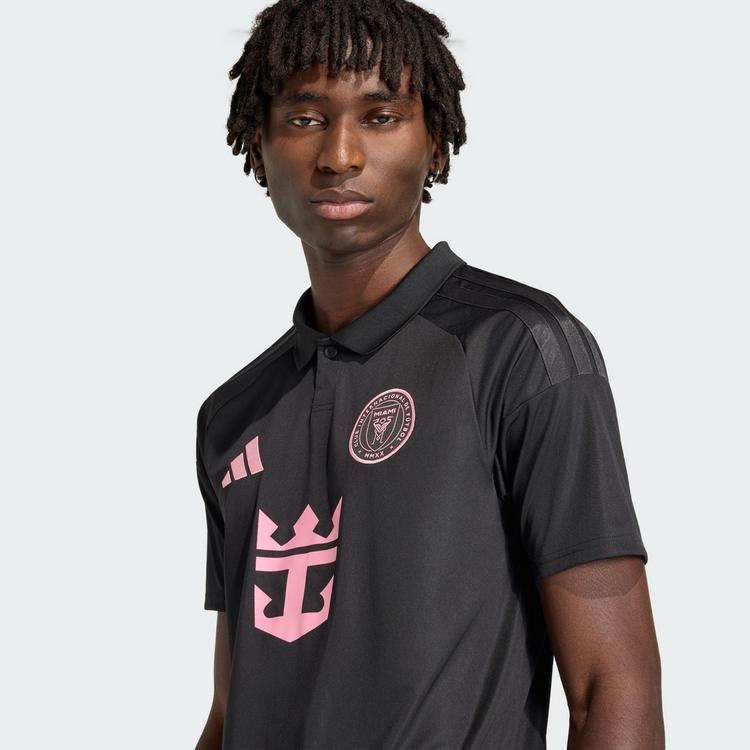 adidas adidas Inter Miami 26/27 Messi Ausw&auml;rtstrikot Teamtrikot Herren - Black / Bliss Pink - 1 | SportScheck