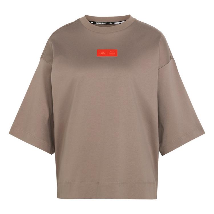 adidas adidas AUDI REVOLUT F1 TEAM ELEVATED GRAFIK Funktionstop Damen - Simple Brown / Hi-Res Red - 0 | SportScheck