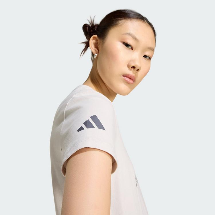 adidas adidas AUDI&nbsp;REVOLUT&nbsp;F1&nbsp;TEAM&nbsp;DNA&nbsp;GRAFIK&nbsp;T-SHIRT Funktionstop Damen - Chalk Pearl - 1 | SportScheck