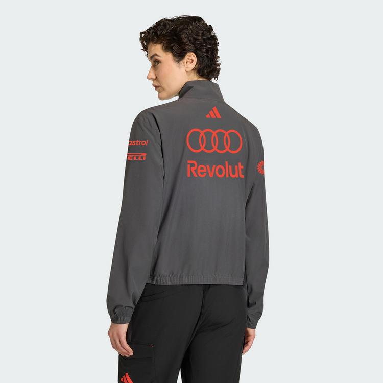 adidas adidas AUDI REVOLUT F1 TEAM MECHANICS Trainingsanzug Damen - Utility Black / Hi-Res Red - 1 | SportScheck