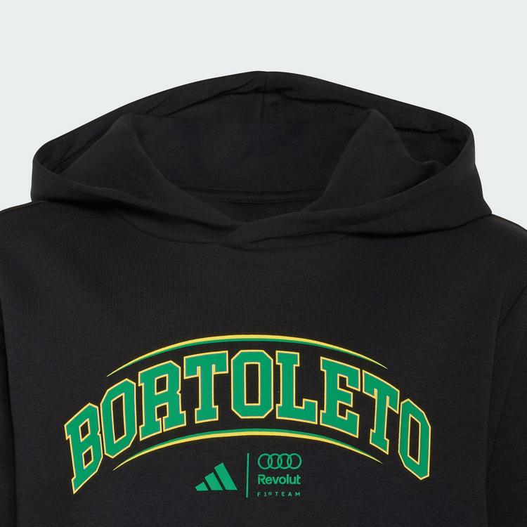 adidas adidas Hoodie Kinder - Black / Green - 1 | SportScheck