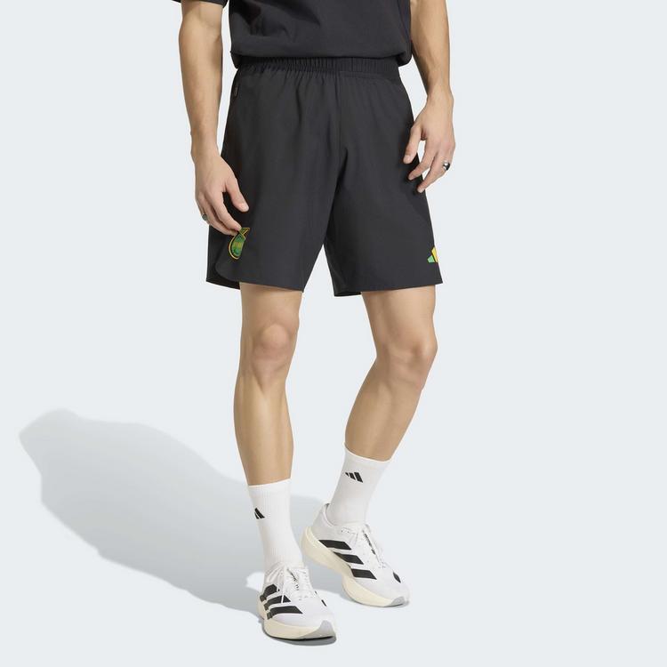 adidas adidas Jamaika x Bob Marley Tiro Travel Shorts Fu&szlig;ballshorts Herren - Black - 1 | SportScheck