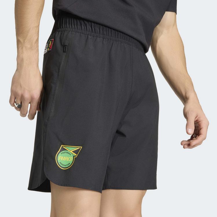 adidas adidas Jamaika x Bob Marley Tiro Travel Shorts Fu&szlig;ballshorts Herren - Black - 1 | SportScheck