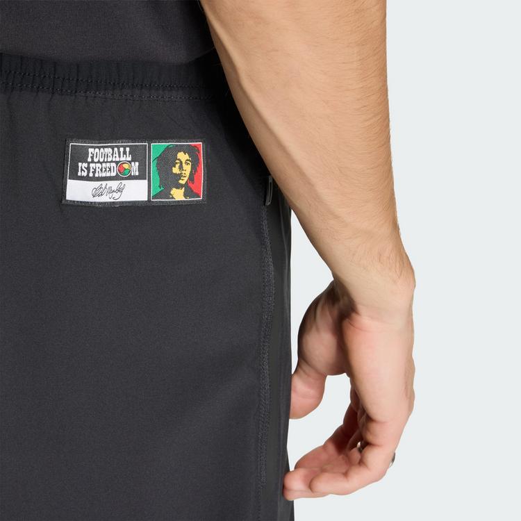 adidas adidas Jamaika x Bob Marley Tiro Travel Shorts Fu&szlig;ballshorts Herren - Black - 2 | SportScheck