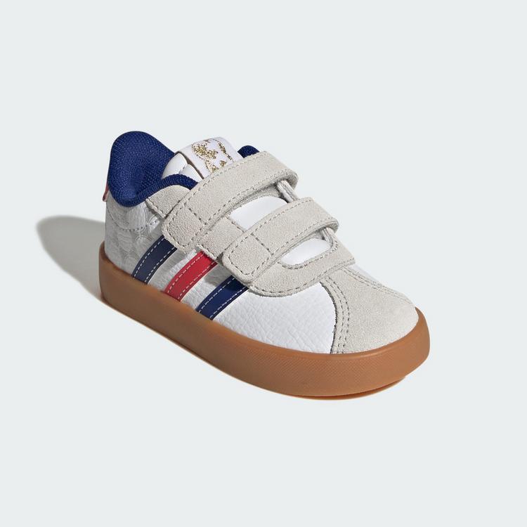 adidas adidas VL Court 3.0 Kids Schuh Sneaker Kinder - Cloud White / Pure Ruby / Mystery Ink - 3 | SportScheck