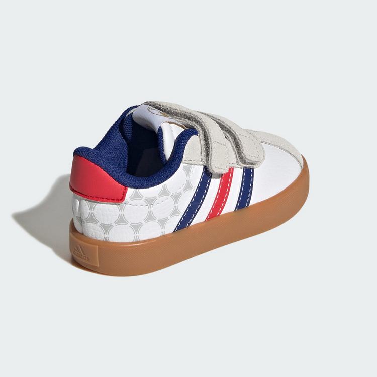 adidas adidas VL Court 3.0 Kids Schuh Sneaker Kinder - Cloud White / Pure Ruby / Mystery Ink - 4 | SportScheck