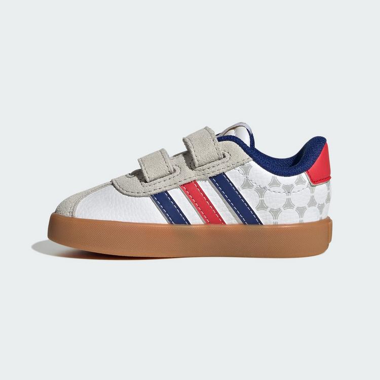 adidas adidas VL Court 3.0 Kids Schuh Sneaker Kinder - Cloud White / Pure Ruby / Mystery Ink - 5 | SportScheck