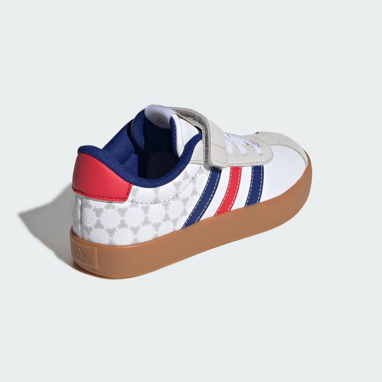 adidas adidas VL Court 3.0 Kids Schuh Sneaker Kinder - Cloud White / Pure Ruby / Mystery Ink - 4 | SportScheck