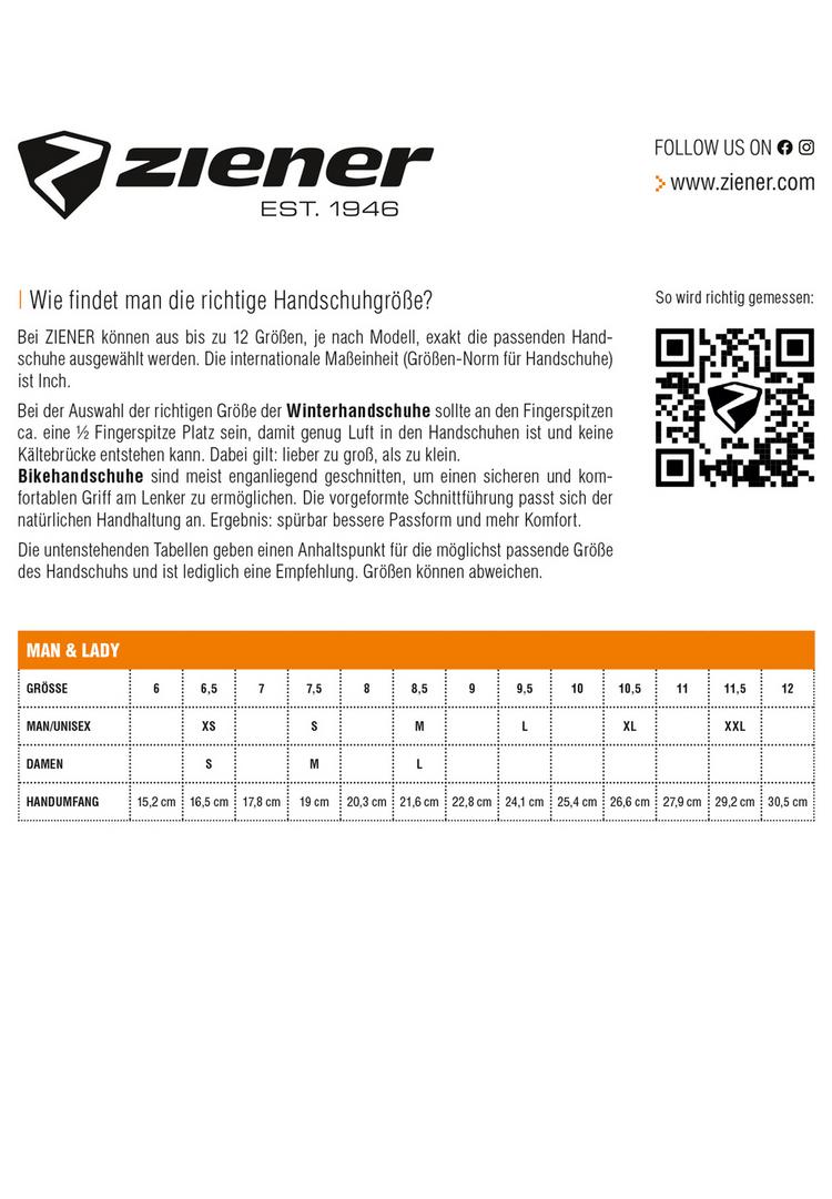 Ziener Ziener CALIDI-Z Handschuh Damen - schwarz - 2 | SportScheck