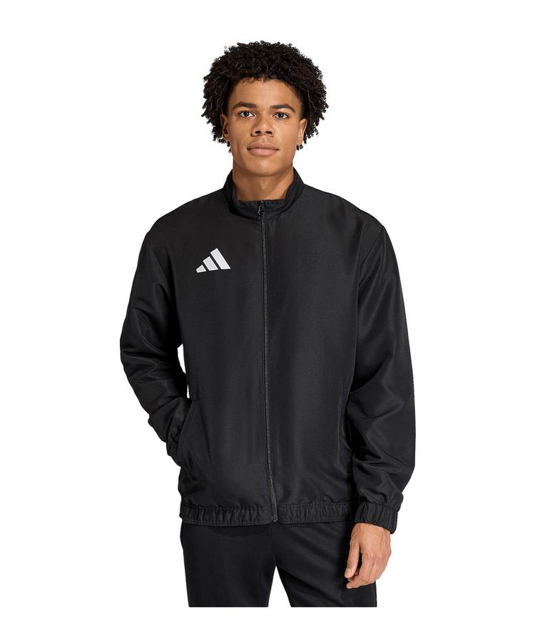 adidas adidas Entrada 26 Pr&auml;sentationsjacke Wei&szlig; Trainingsjacke Herren - schwarzweiss - 0 | SportScheck