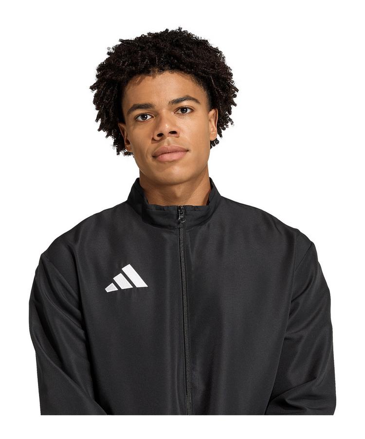 adidas adidas Entrada 26 Pr&auml;sentationsjacke Wei&szlig; Trainingsjacke Herren - schwarzweiss - 1 | SportScheck