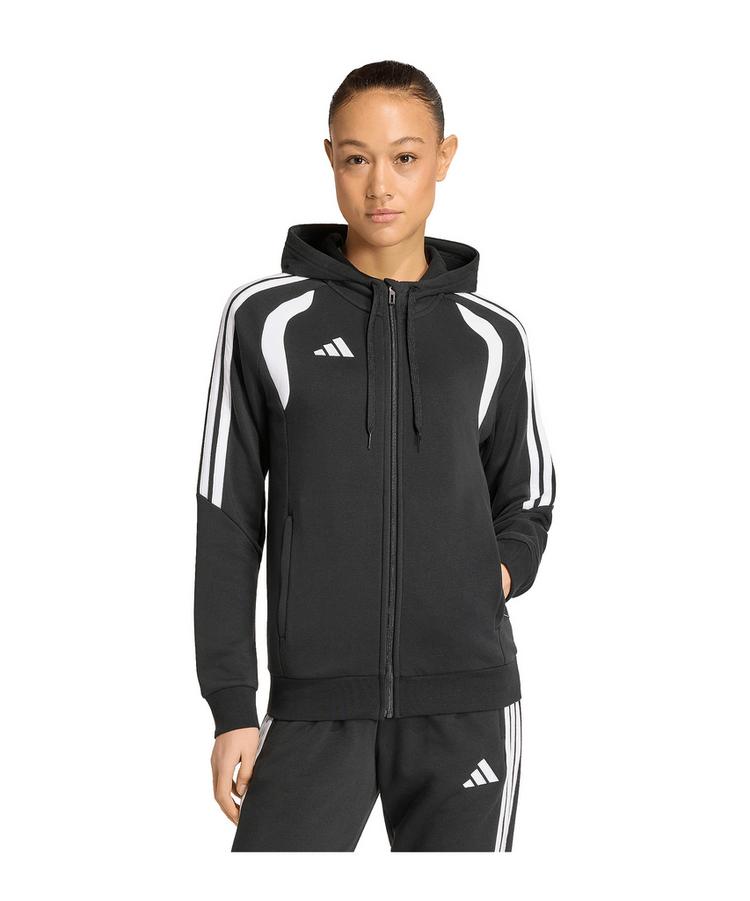 adidas adidas Tiro 26 League Kapuzenjacke Damen Trainingsjacke Damen - schwarzweiss - 0 | SportScheck