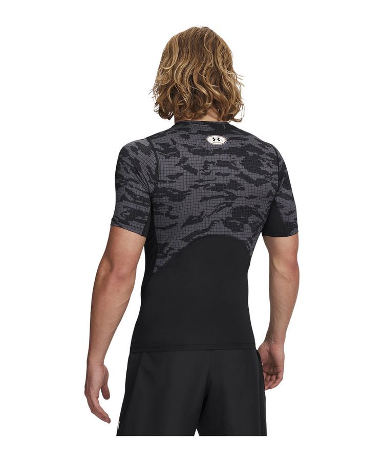 Under Armour Under Armour HG Printed T-Shirt Laufshirt Herren - schwarz - 0 | SportScheck