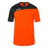 Kempa Athletics 29 T-Shirt - fluo orange/schwarz