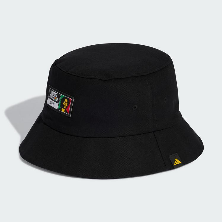 adidas adidas Jamaika 26 x Bob Marley Stoffhut Hut - Black / Bold Gold - 0 | SportScheck