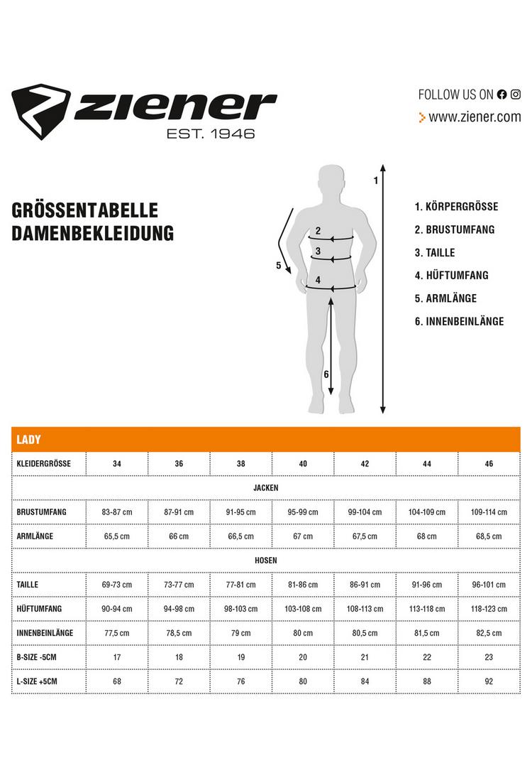 Ziener Ziener NEHLE-Z Fahrradjacke Damen - tropical teal.black - 0 | SportScheck