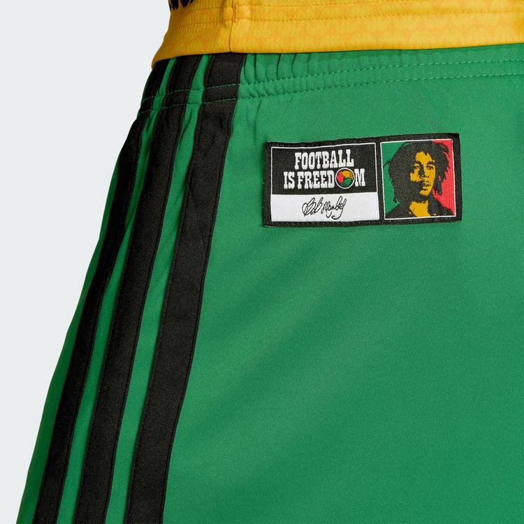 adidas adidas Jamaica 26 Heimshorts Fu&szlig;ballshorts Herren - Vivid Green - 1 | SportScheck