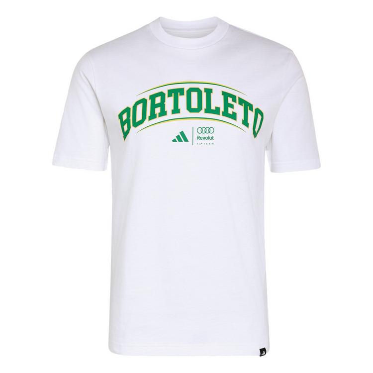 adidas adidas AUDI REVOLUT F1 TEAM GABRIEL BORTOLETO Printshirt Herren - White / Green - 0 | SportScheck