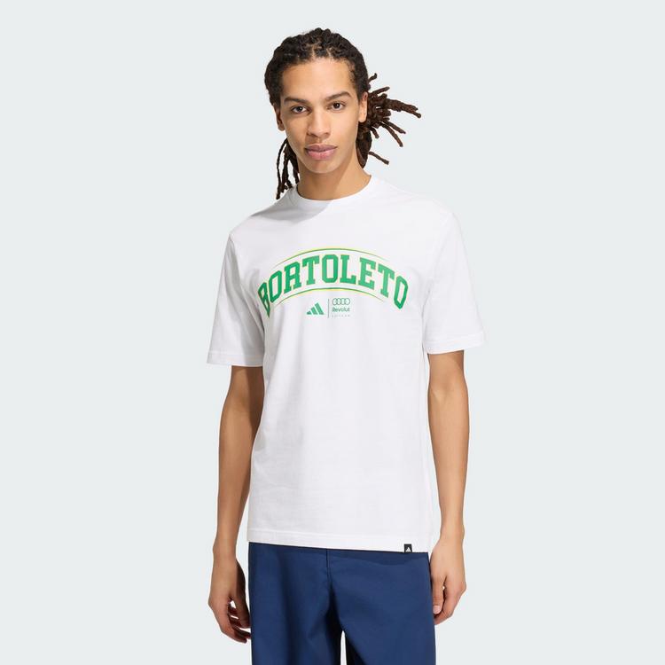 adidas adidas AUDI REVOLUT F1 TEAM GABRIEL BORTOLETO Printshirt Herren - White / Green - 0 | SportScheck
