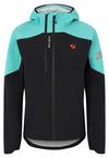 Ziener NEMIL-Z Fahrradjacke Herren - black.tropical teal