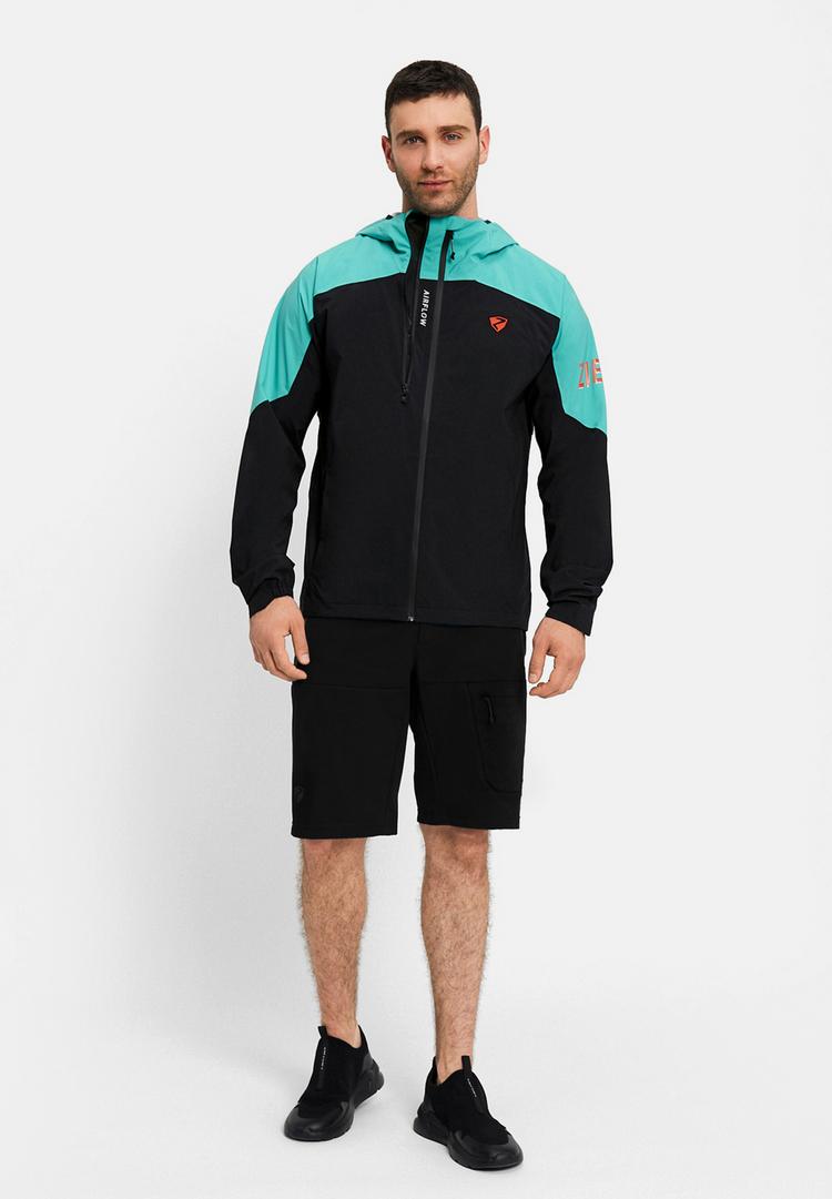 Ziener Ziener NEMIL-Z Fahrradjacke Herren - black.tropical teal - 1 | SportScheck
