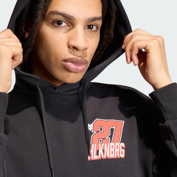 adidas adidas AUDI REVOLUT F1 TEAM NICO H&Uuml;LKENBERG Hoodie Herren - Black / Hi-Res Red - 0 | SportScheck