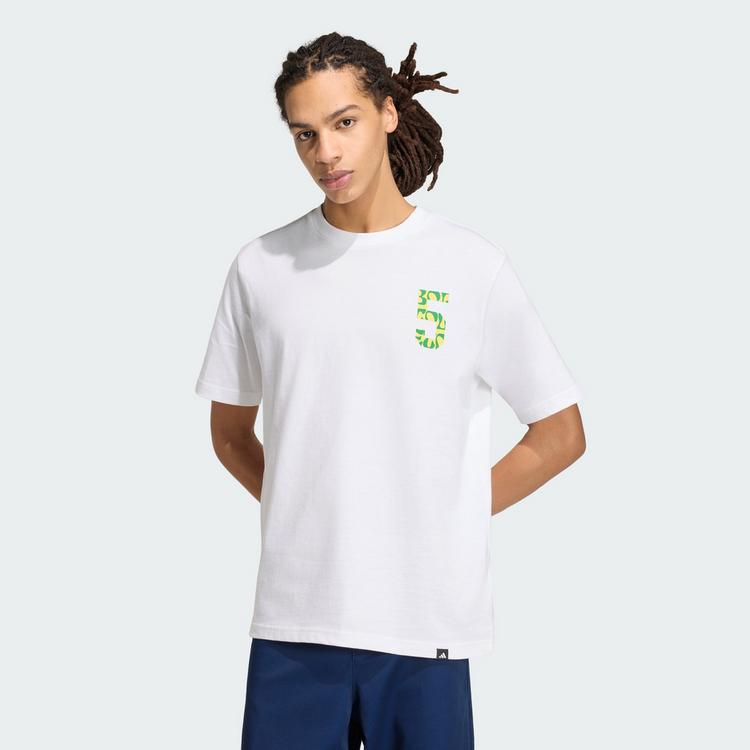 adidas adidas Funktionstop - White / Green - 0 | SportScheck