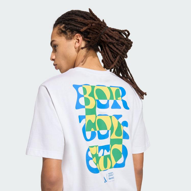 adidas adidas Funktionstop - White / Green - 1 | SportScheck