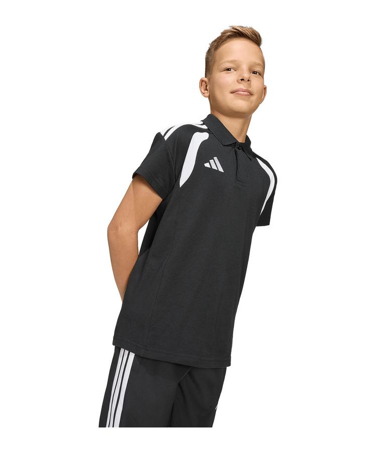 adidas adidas Tiro 26 League Polo Kids Poloshirt Kinder - schwarzweiss - 2 | SportScheck
