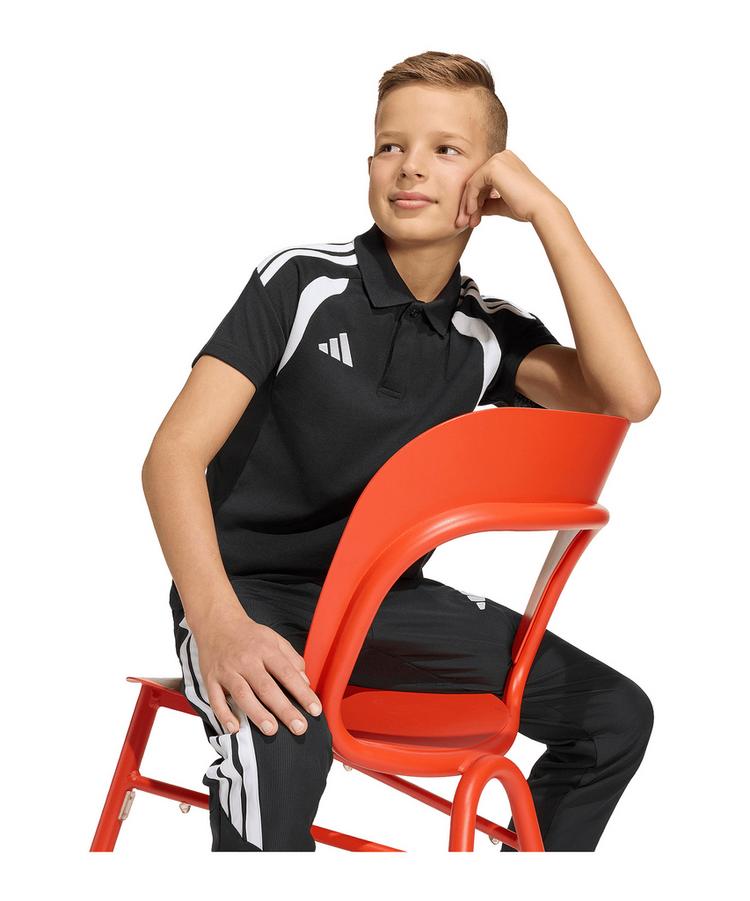 adidas adidas Tiro 26 League Polo Kids Poloshirt Kinder - schwarzweiss - 3 | SportScheck