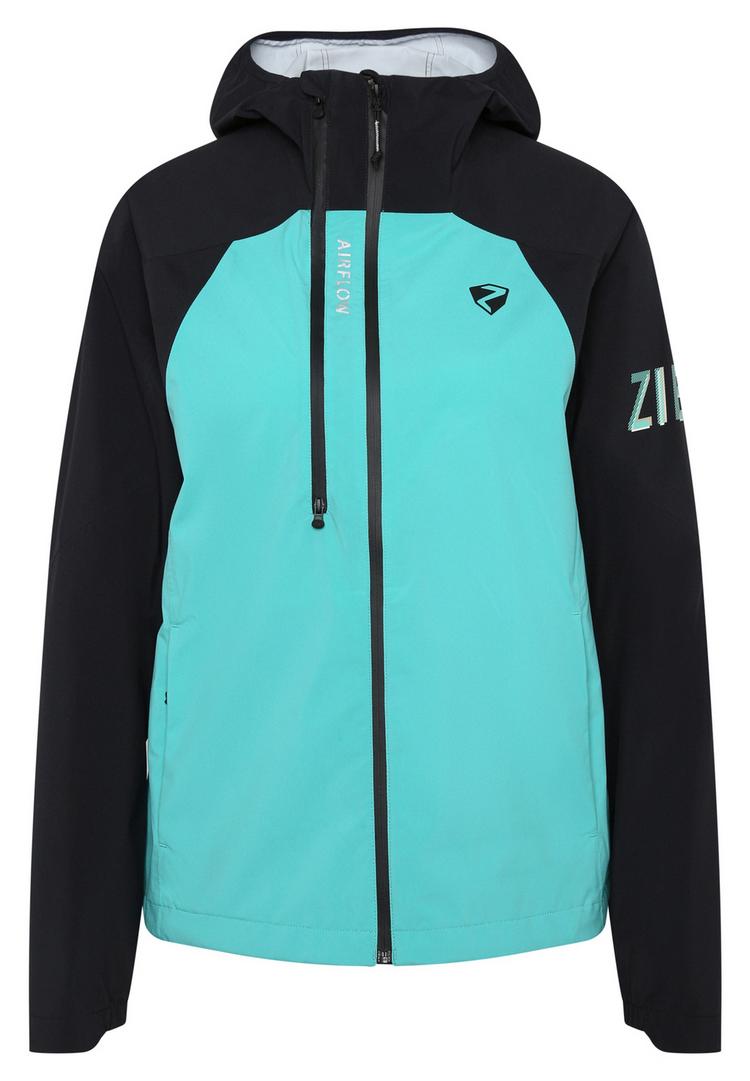 Ziener Ziener NEHLE-Z Fahrradjacke Damen - tropical teal.black - 0 | SportScheck