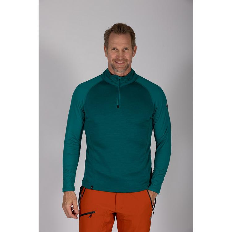 Maul Sport Maul Sport Schafj&ouml;chl Langarmshirt Herren - Petrol2552 - 1 | SportScheck