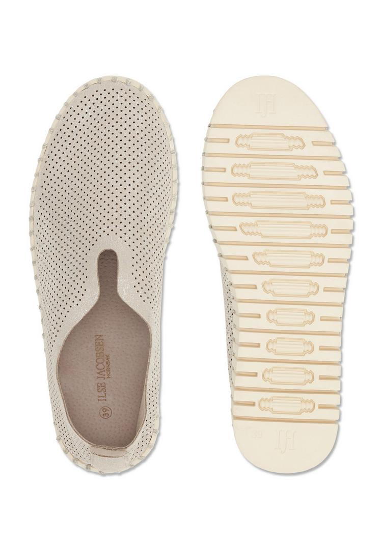 Ilse Jacobsen Ilse Jacobsen TULIP3577 Slipper Damen - Silver Pearled Ivory - 0 | SportScheck