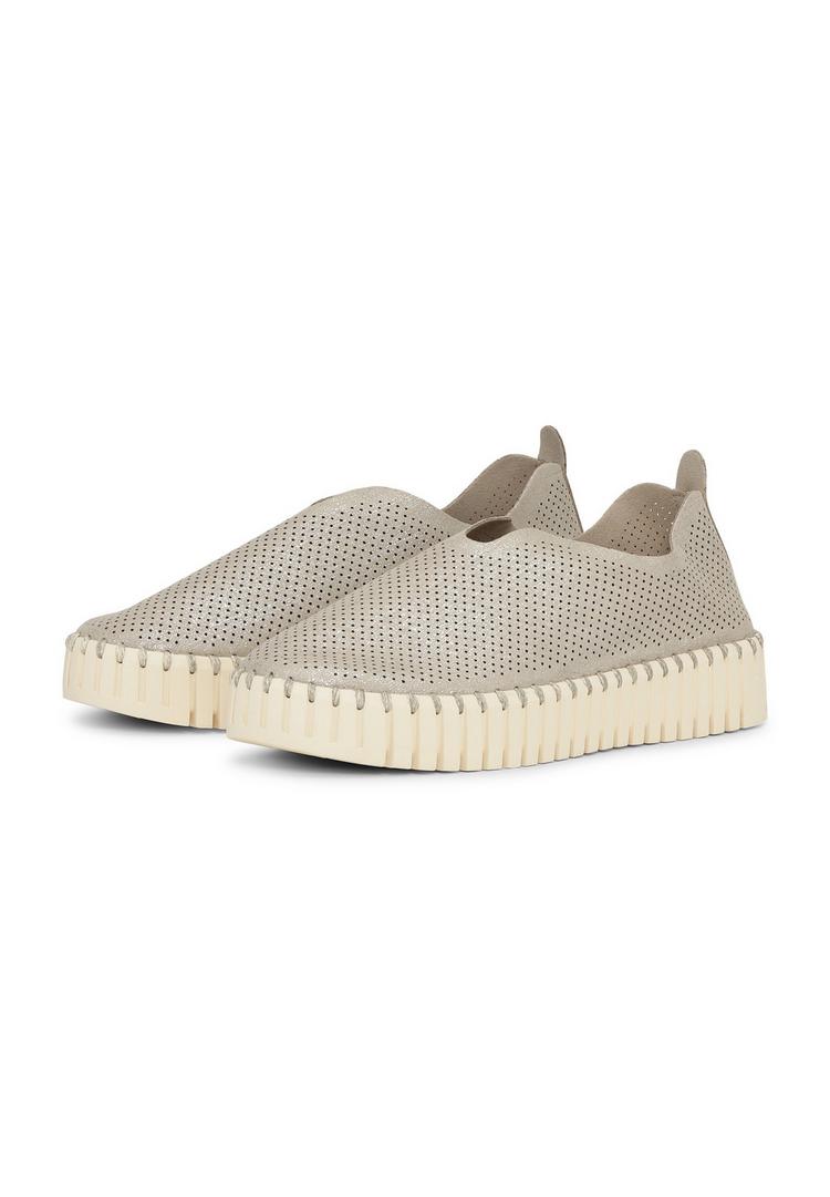Ilse Jacobsen Ilse Jacobsen TULIP3577 Slipper Damen - Silver Pearled Ivory - 0 | SportScheck
