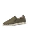 Ilse Jacobsen TULIP3885 Slipper Herren - Deep Olive Pearled Ivory