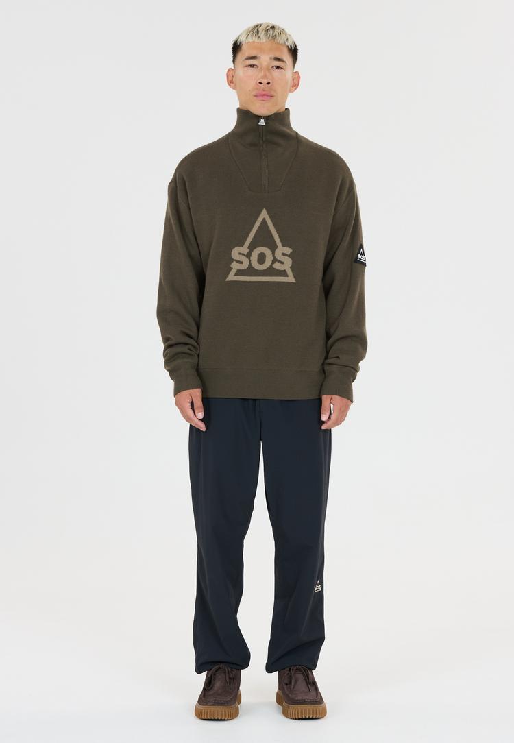 SOS SOS Tignes Strickpullover Herren - 1071 Black Ink - 0 | SportScheck