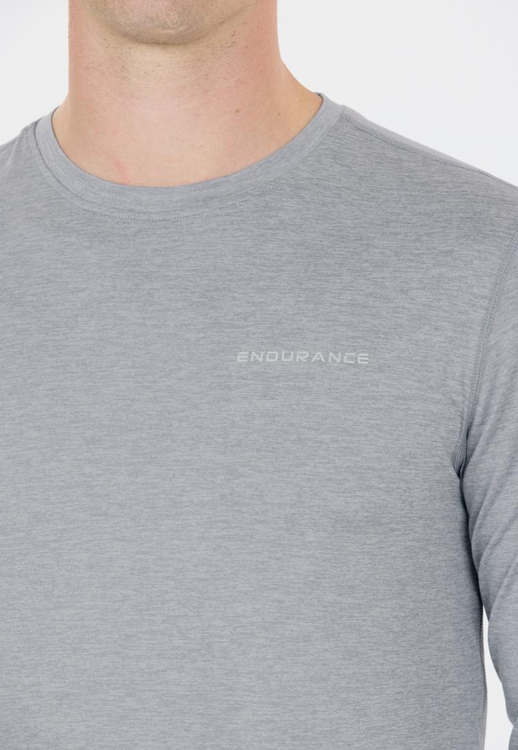 Endurance Endurance Abdon Langarmshirt Herren - 2182 Flint Stone - 0 | SportScheck