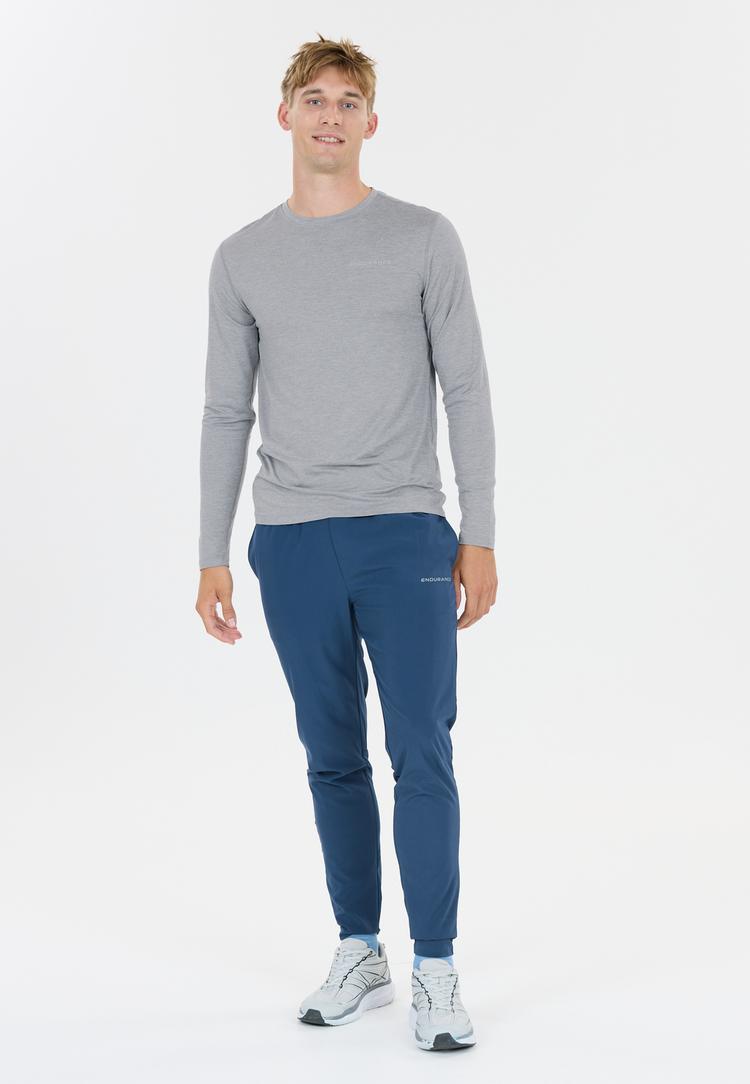 Endurance Endurance Abdon Langarmshirt Herren - 2182 Flint Stone - 1 | SportScheck