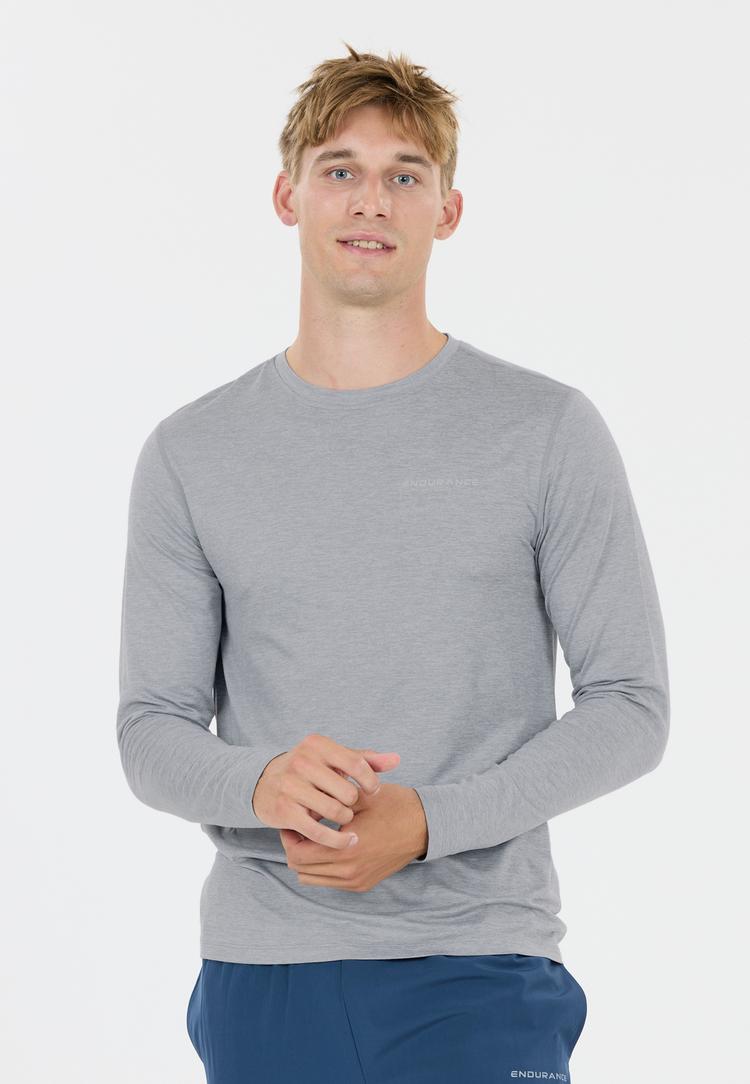 Endurance Endurance Abdon Langarmshirt Herren - 2182 Flint Stone - 2 | SportScheck