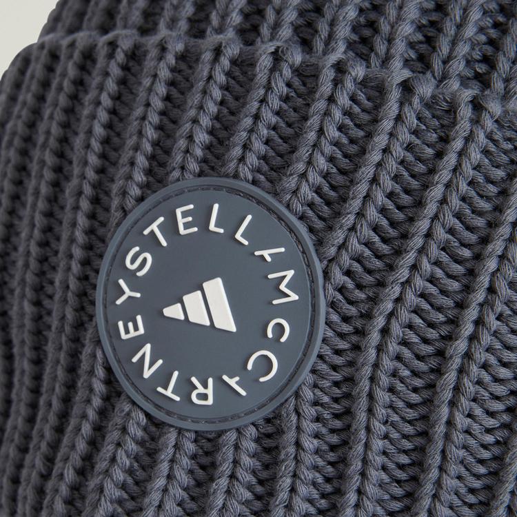 adidas adidas adidas by Stella McCartney M&uuml;tze Beanie Damen - Onix / White - 0 | SportScheck