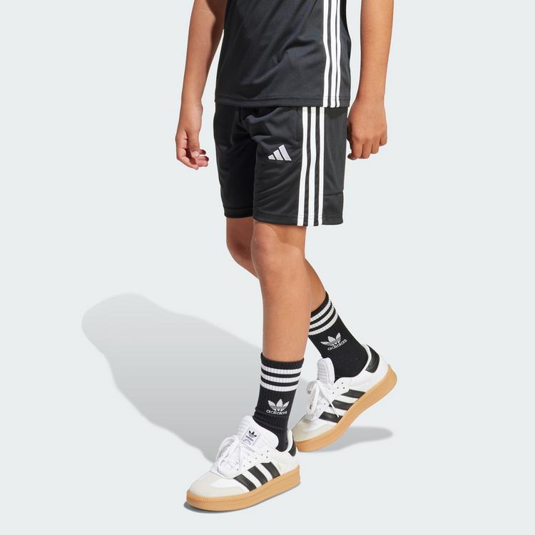 adidas adidas Tiro 25 Essentials Kids Shorts Fu&szlig;ballshorts Kinder - Black / White - 1 | SportScheck