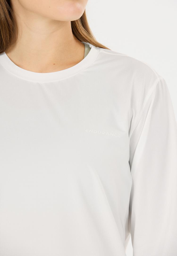 Endurance Endurance Nan Funktionsshirt Damen - 1002 White - 0 | SportScheck