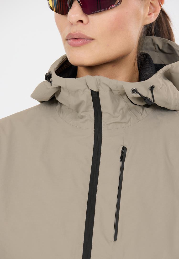 Endurance Endurance Seren Regenjacke Damen - 1072 Vintage Khaki - 0 | SportScheck